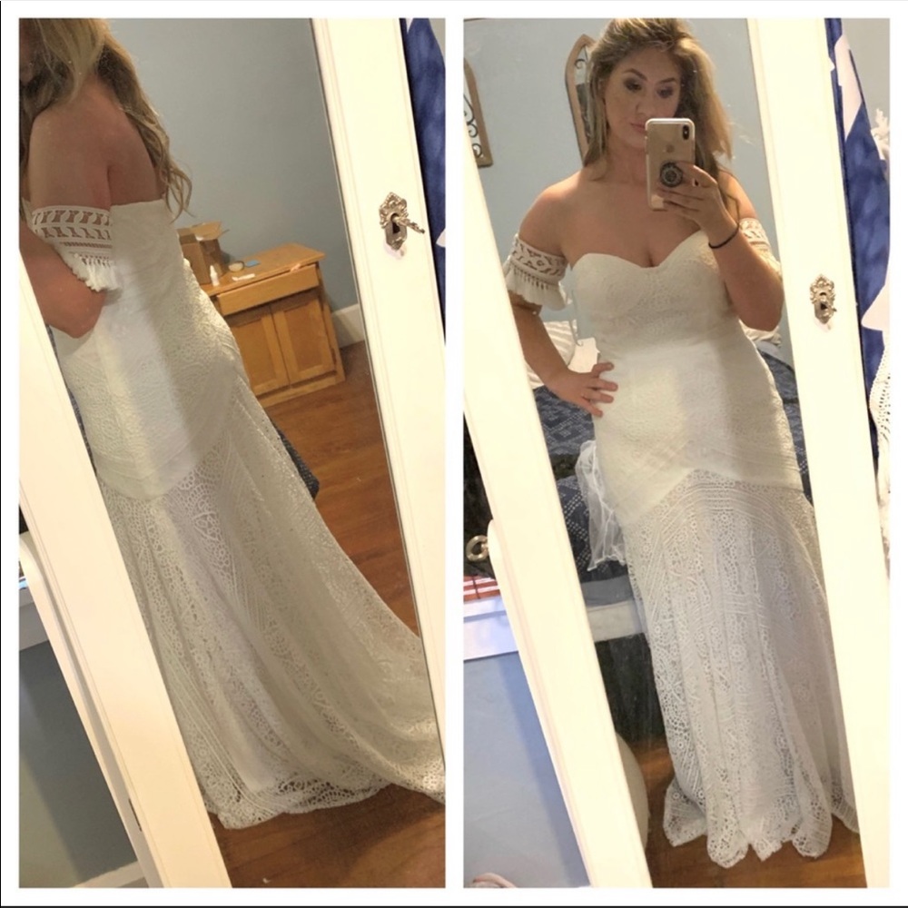 Mermaid Crochet Wedding Dress